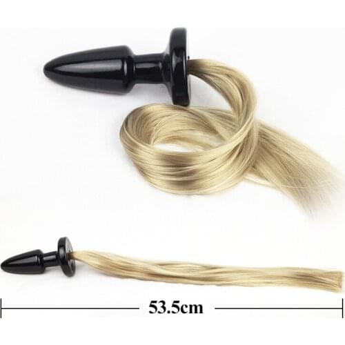 Sex Games Horse Tail Anal Plug Silicone Butt Plug Cosplay Butt Plug Anal Sex Tail Adult Products Anal Sex Toys for Woman Couples