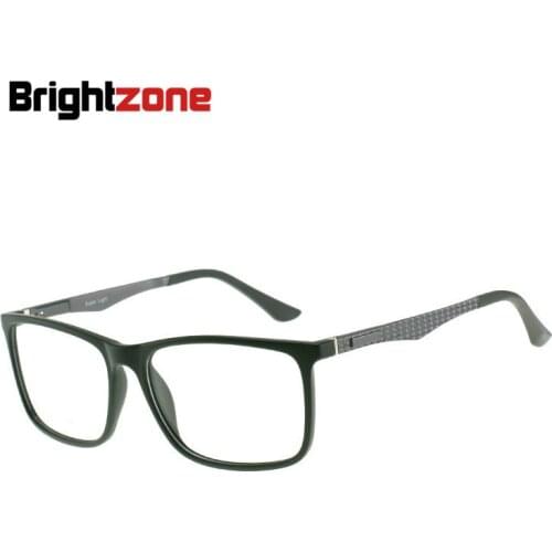 Brightzone Over-sized TR90 Full Rim Eyeglasses Men Optical Glasses Women Oculos De Sol Dioptr Occhiali Specs Goggles Spectacles