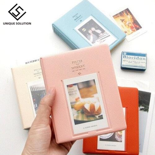 64 Pockets Polaroid Photo Album Mini Instant Picture Case Storage For Fujifilm Instax Mini Film 8 Korea Instax Album Fotografia