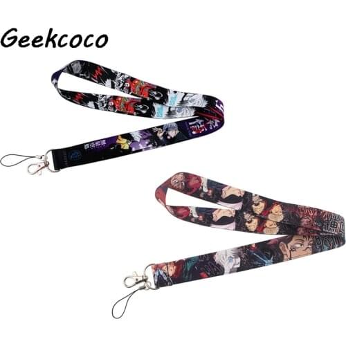 J2319 Anime Keys ID Card Gym Mobile Phone Straps USB badge Holder DIY Phone Hang Rope Lanyard