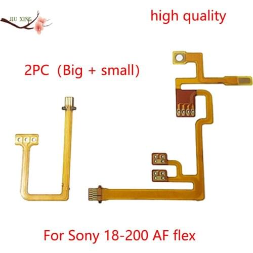 Superior quality 2PCS（Big / small） professional Lens Anti-Shake Flex Cable For Sony AF 18-200 mm Repair Part Digital Camera