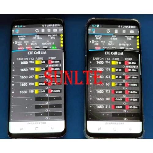 S9 G9600 ODM Drive test phone Support supports 5CA. 4x4 MIMO VOLTE 256QAM