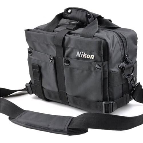 Roadfisher Waterproof Camera Photography Shoulder Bag Insert Carry Case Laptop For Nikon D7200 D750 D5600 D810 D90 D80 DSLR Lens