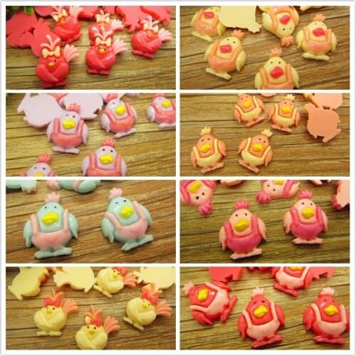10pcs Cartoon flat back resin buttons , DIY handmade materials , Phone decorations , clothing accessories 1711513