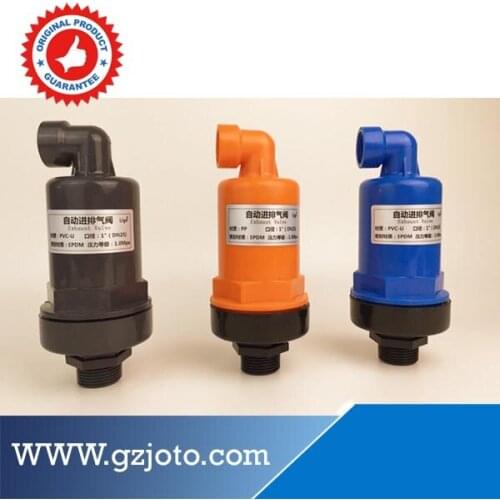 2PCS Good Quality PVC Exhaust Valve PP Automatic Exhaust Valve