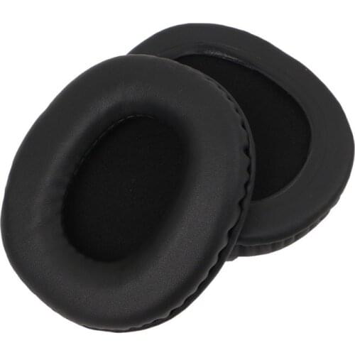2Pcs/set Earphone Ear Pad Earpads Sponge Cover Soft Foam Cushion Replacement for ATH-M40X ATH-M50X Professional Studio Heaphone