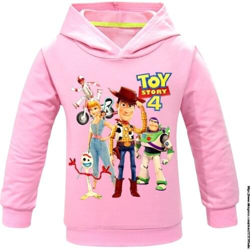 3D Childrens Sweatshirt Toy Story 4 childrens gifts, boys and girls childrens sweater factory store is good and cheap