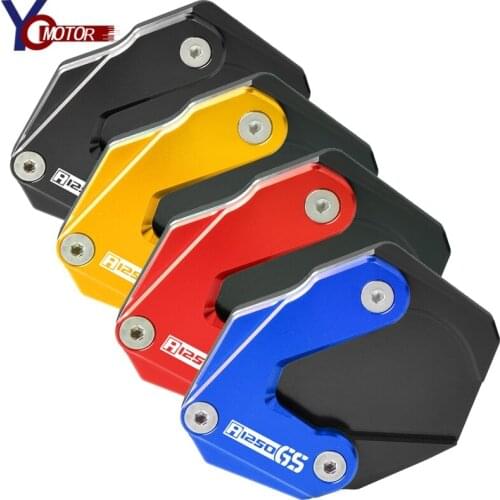 For BMW R1250GS R 1250 GS R 1250GS 2018-2019 CNC Accessories Motorcycle Side Stand Enlarge Plate Enlarge Side Stand Support Pad