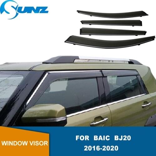 Side Window Deflector For Baic BJ20 2016 2017 2018 2019 2020 Window Visor Weathershield Sun Rain Deflector Guards SUNZ