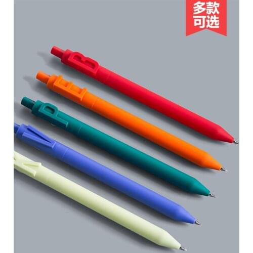 Alphanumeric Multicolor Gel Pen Set 9 PCS/Lot Office Supplies Stationery Gel Pens For School
