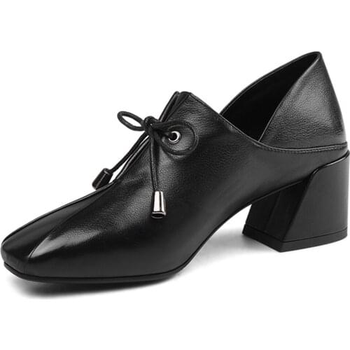 FIYIBUBU Leather Pumps