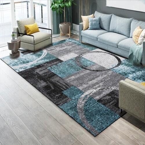 Geometric Carpet Living Room Bedroom Sofa Coffee Table Floor Mat Home / Office Floor Decorative Doormat Study Room Carpets