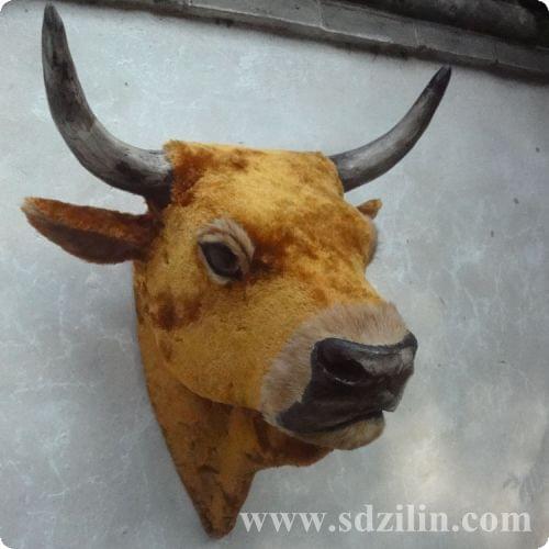 Simulation ox head decor , very vivid , ideal as shop or home decoration