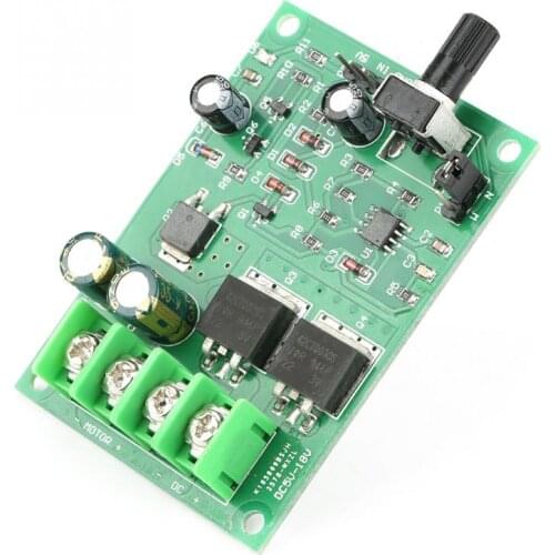 DC5-18V Motor Controller Regulator High Power PWM DC Motor Speed Controller Motor Driver Board 15A
