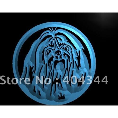 LB691- Shih Tzu Dog Pet Breeder LED Neon Light Sign home decor crafts