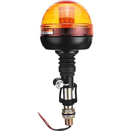 Beacon Mount Bracket Threaded Mounting Pole For Rotating Flashing Tractor Light DIN Pole Tractor Mounting Light