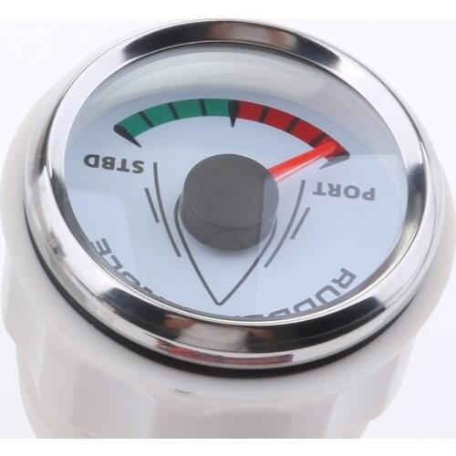 2" 52mm Marine Rudder Angle Gauge Meter & Sensor 812-00051 Red Pointer