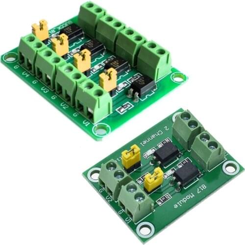 PC817 2/4Way Optocoupler Isolation Board Voltage Converter Adapter Module W0YE