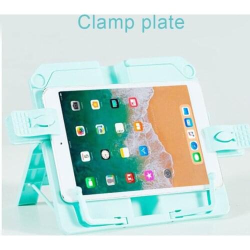 Adjustable Book Stand Height and Angle Adjustable Book Holder with Page Paper Clips for Big Heavy Textbooks Music Books