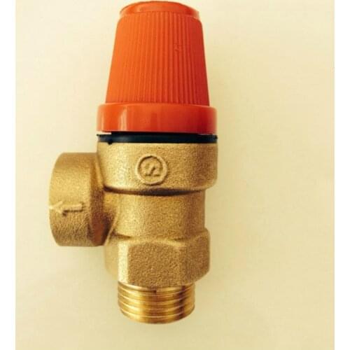 1/2" DN15 6 bar safety valve relief valve for solar water heater