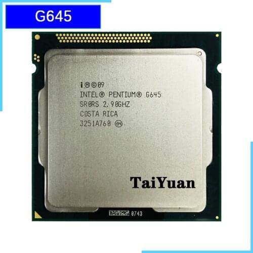 Intel Pentium G645 2.9 GHz Dual-Core CPU Processor 3M 65W LGA 1155