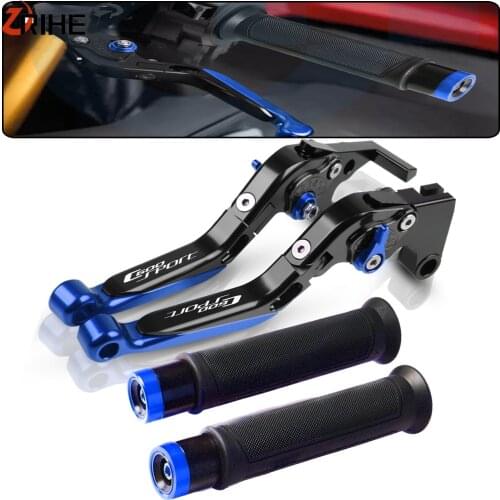 Motorcycle Adjustable Folding Extendable Brake Clutch Levers Handlebar Grips For BMW C600 SPORT C600SPORT 2011-2015 2014 2013 12