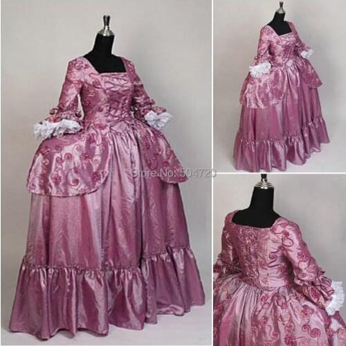 R-420 Custom Made 19 Century Civil War Southern Belle Ball Gown evening Dress/Victorian dresses/Renaissance dress
