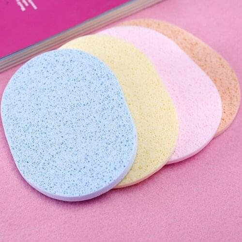 1Pcs Natural Seaweed Cleansing Sponge Compress Cosmetic Puff Facial Washing Sponge Face Care Cleansing Makeup Remover Tools