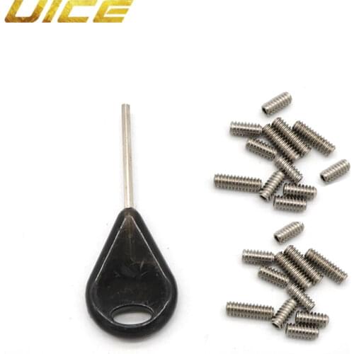 12/50/100Pcs Fin Plug Screw Replace Screw Fin Box Future Screws Grub With Fin Key