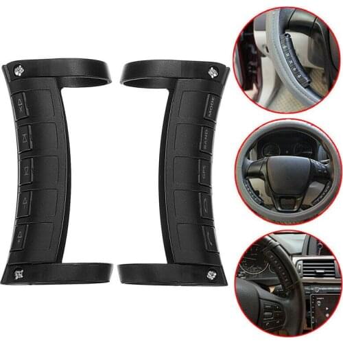 Universal Remote Control Car Steering Wheel Button Remote Control Bluetooth DVD Navigation Button Remote Controller LED Wireless