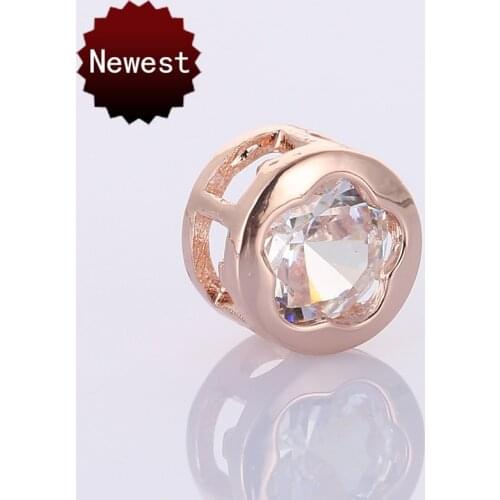 Supplies For Jewelry Wholesale 20pcs Gold Rose Gold Black Round 8mm Seed Spacer Bead Crystal Beads For Jewelry Making