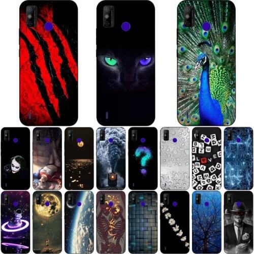 For ZTE Blade A51 Case Fashion Silicone Soft TPU Cute Back Cases for ZTE Blade A71 for Blade A7S 2020 Phone Cover Funda Coque