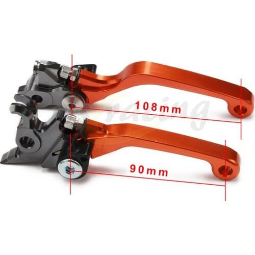CNC Motorcycle Billet Foldable Pivot Clutch & Brake Lever For KTM EXC125 SX125 SX144 SX150 XC150 XCW200 EXC200 SX SXF SXR 450