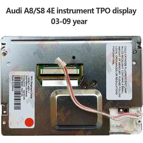Instrutment Cluster For Audi A8 S8 4E instrument TPO Display 2003~2009 LTE052T-4301-1 4E0920901A