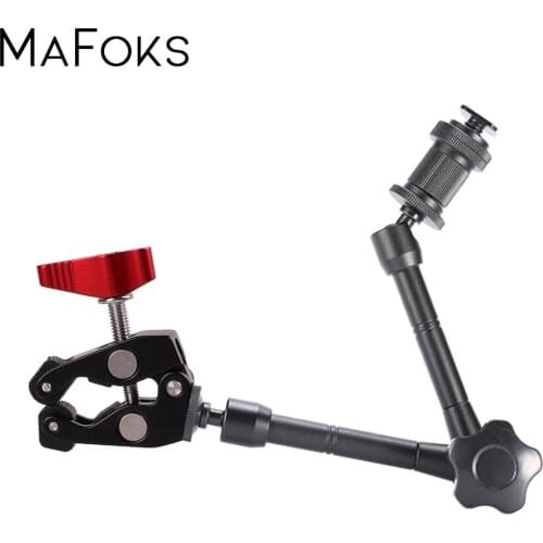 Multi-function Adjustable Magic Arm Super Clamp Crab Clip for DSLR Camera LCD/DV Monitor Video Light Photo studio Accessory