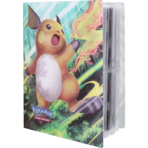 2021 New Pokemon Card Toy Book Holder Album Top Loading 240 Sheets List 30 Page Card Album, Gift for Children