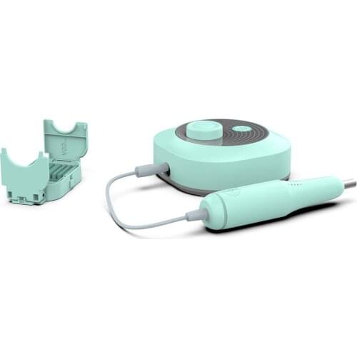 New Electric Nail Drill Bits Set Mill Cutter Machine Smart for Manicure Polishing Gift 24W Nail Art Equipment Portable design