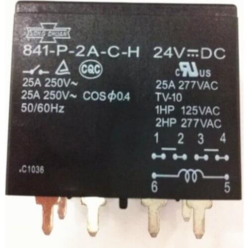 Wholesale 10pcs/lot relay 841-P-2A-C-H-24VDC