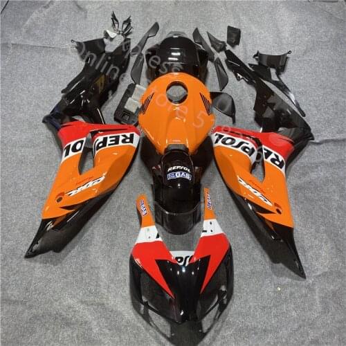 Orange red black Fairing Fit CBR1000RR 2006 - 2007 for honda Body Kits Fairing CBR1000RR 06 07 Injection Fairing