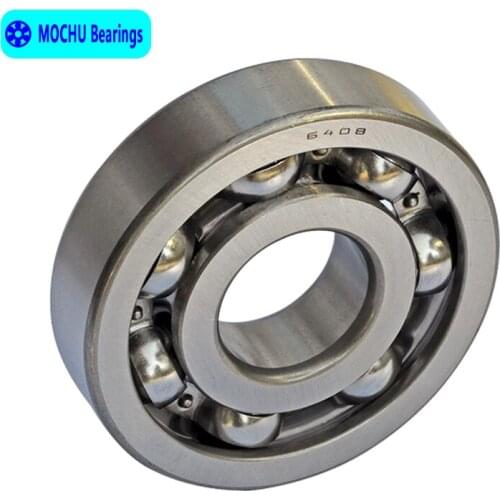 1pcs Bearing 6408 40x110x27 MOCHU Open Deep Groove Ball Bearings Single Row High Quality
