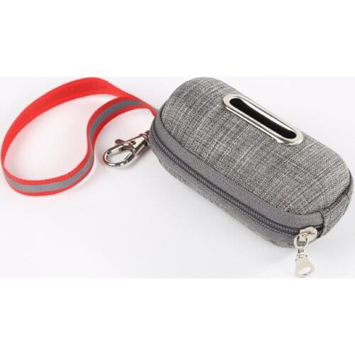 Portable Pet Dog Poop Bag Dispenser Pick-Up Bags Holder with Rope Cleaning Waste Garbage Box Pet Supplies