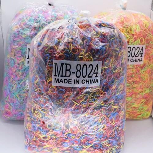 Elastic Bands Rubber Bands For Dogs Pets Hair Accessories Grooming Cats Supplies Yorkshire honden strikjes evcil hayvan 1000pcs