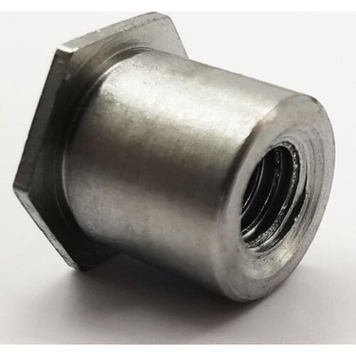 SOS-M6-4/6/8/10/12/14/16/18/20/22/25 Thru-Hole Threaded Standoffs,Stainless Steel,Nature,In Stock