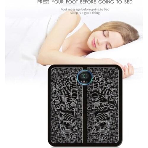 2021 EMS Leg Reshaping USB Foot Massager Wireless Remote Control Massage Cushion Household SSwell