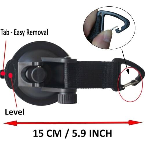 4x Car Camping Suction Cups Plastic Anchor Securing Hook Tie Down Camping Tarp As Car Side Awning