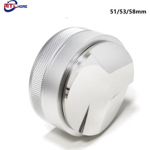 49/51/53/57.5/58mm Calibrated Pressure Tamper Coffee Powder Hammer Barista Espresso Maker Tools Coffee Accessories