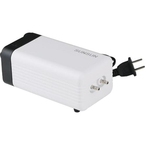 SUNSUN CT Series Aquarium Aerator Ultra Silent Aquarium Air Pump Air Compressor Oxygen Airpump Single & Double Outlet