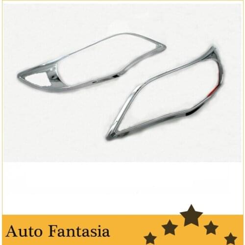 Auto Chrome Parts Chrome Head Light Cover for Toyota Corolla 07-10-Free Shipping