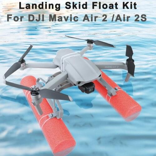 DJI Mavic Air 2/DJI Air 2S Landing Gear Skid Float Kit Buoyancy Foam Protection Leg Floating On Water Landing Drone Accessories
