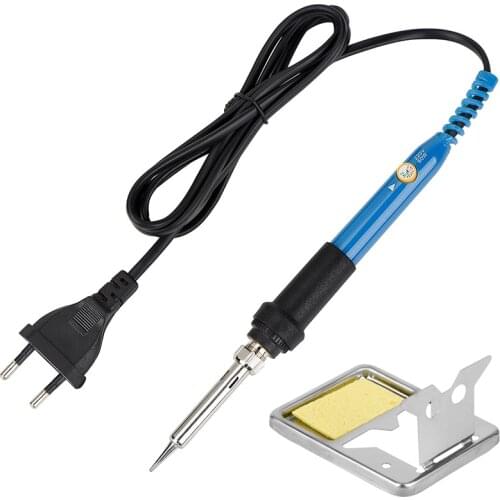 JCD Electric Soldering iron 908 Adjustable Temperature 110V 220V 60W wWelding Solder Iron Tool With Soldering Iron Stand Cleaner